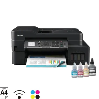 The all-in-one printer with high volume printing at a low cost for businesses