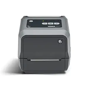 ZEBRA ZD421 Direct Thermal Desktop Printer 203 dpi Print Width 4-inch Wired USB and Ethernet Connectivity ZD4A042-D01E00EZ, No Thermal Ribbon Required