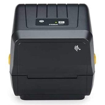 Zebra ZD230t Thermal Transfer Desktop Printer for Labels, Receipts, Barcodes, Tags, and Wrist Bands, Print Width 4 in, Prints